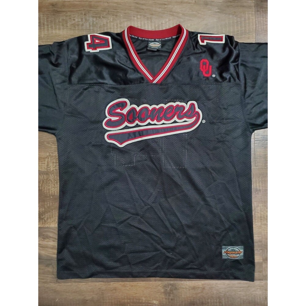Rare Vintage Top of the World Playmaker #14 Oklahoma Sooners Jersey Mens Sz XL